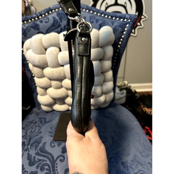 Coach Black Small Crossbody with Turnlock Front Pocket - Picture 7 of 7